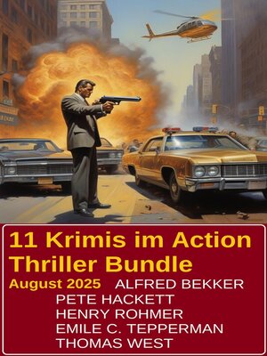 cover image of 11 Krimis im Action Thriller Bundle August 2025